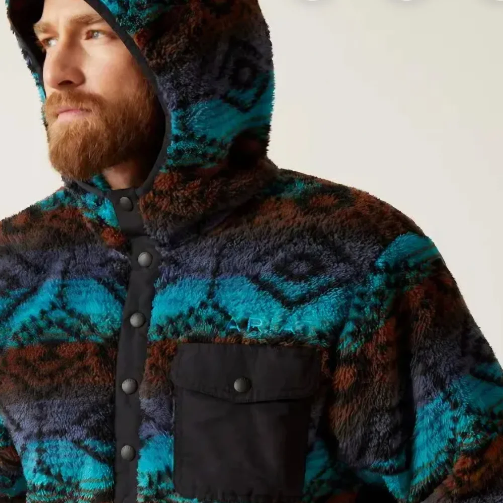 Ariat Men's Multicolor Patterned Sweater - Picture 4 of 9